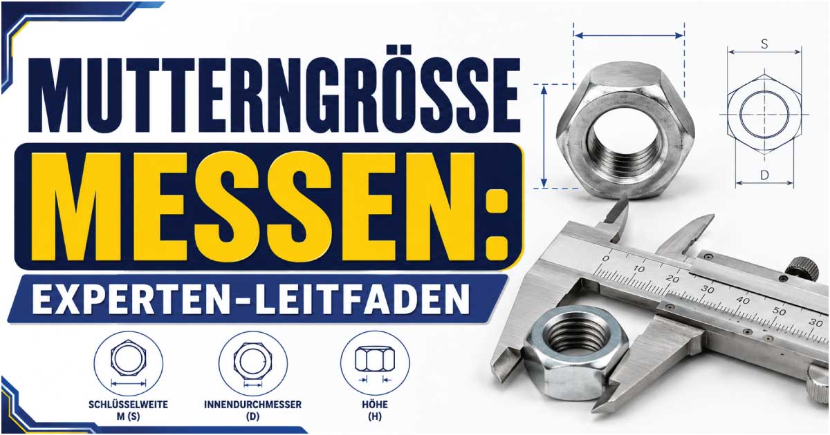 Mutterngröße messen
