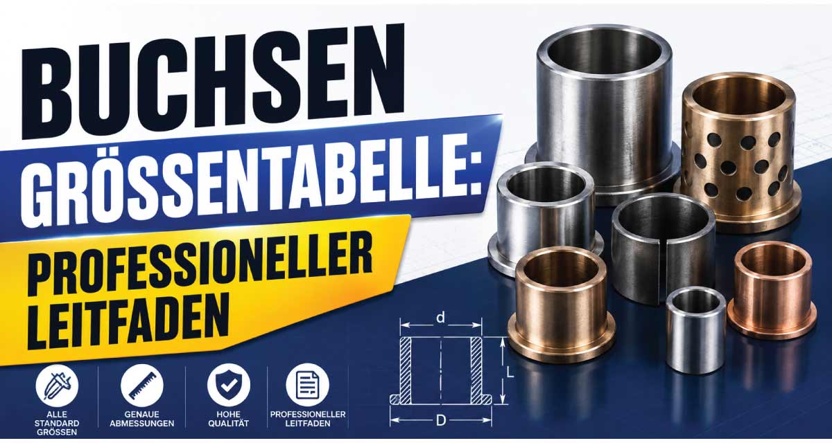 Buchsen Größentabelle