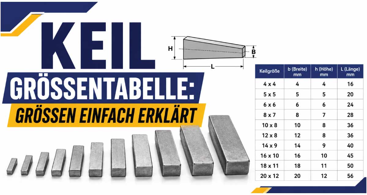 Keil Größentabelle