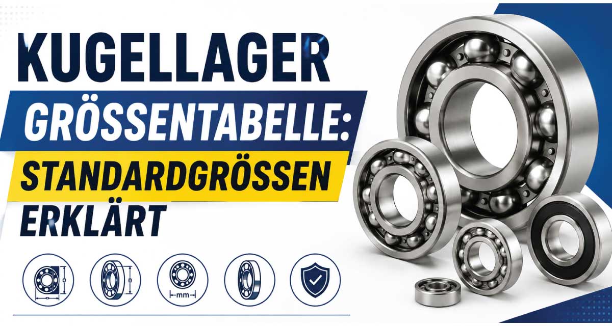 Kugellager Größentabelle